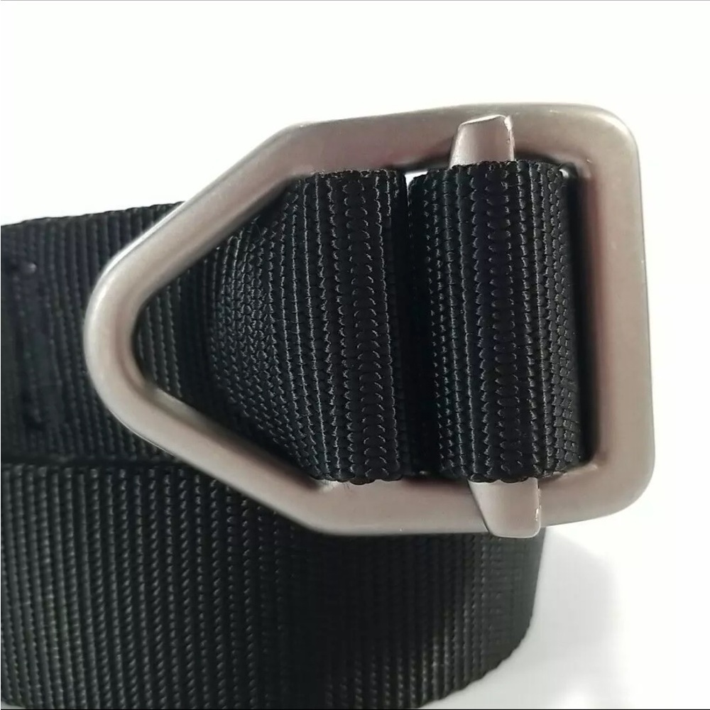 Bison Designs Last Chance Black & Gunmetal Tactical Belt 43.5" Long x 1.5" Wide - Picture 7 of 7